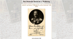 Desktop Screenshot of deutsches-reich.info
